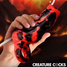 Hell Hound Squirting Silicone Penis Enhancer