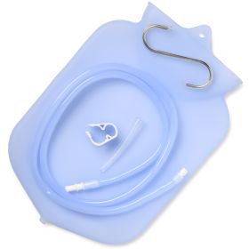 Silicone Open Flow Top Douche and Enema Bag