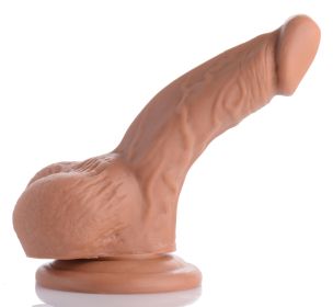 4 Inch Realistic Suction Cup Dildo