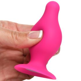 Squeezable Tapered Small Anal Plug