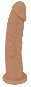Silexpan Tan Hypoallergenic Silicone Dildo